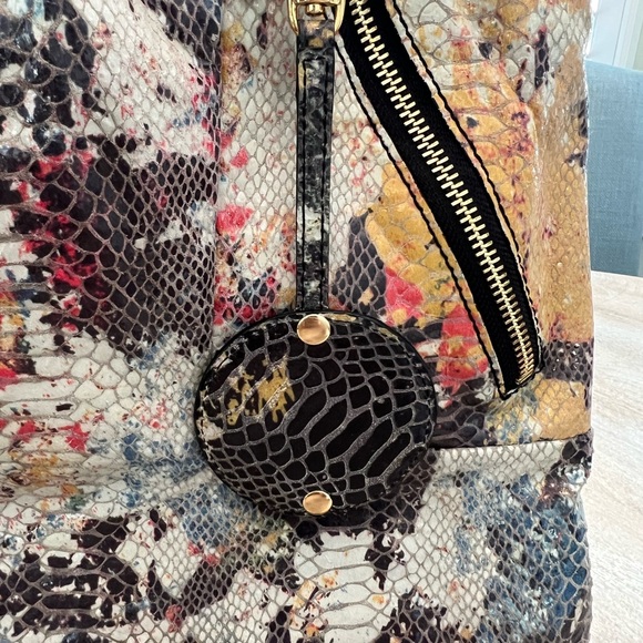 Tory Burch Snakeskin Shoulder Bag - Picture 3 of 15